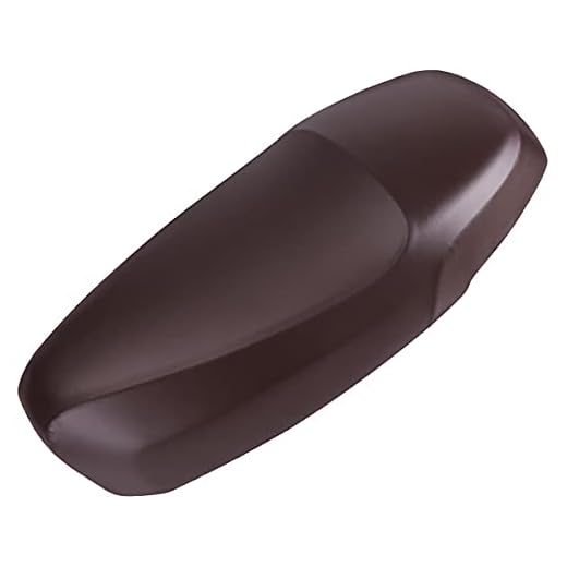 Fundas para Asientos de Motocicleta, Regerly Impermeable de Piel Suave Funda Asiento Moto Utilizable de Doble Cara Color Café (XL)