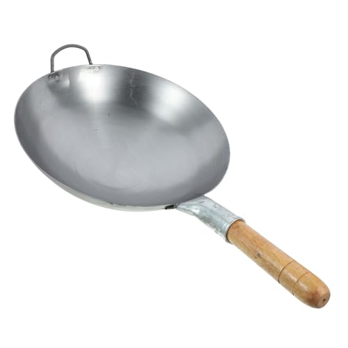 Wok antiadherente práctico con mango cómodo y material grueso miniatura 1