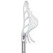 StringKing Boy's Starter Attack - Complete Lacrosse Stick (White/Silver)
