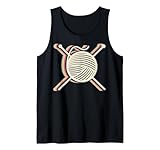 Knitting Knitter Crochet 90s Retro Line Art Gifts