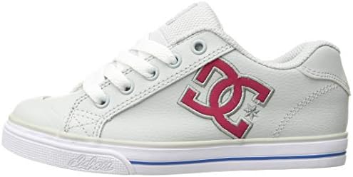 DC Unisex-Child Chelsea Sneaker, Grey/Pink, 11 M M US Little Kid | Image 7