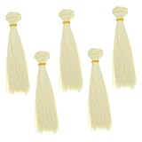 Puppenhaar – aus hochtemperaturseide, bricht nicht leicht, ist langlebig für den langzeitgebrauch, tpe-puppe