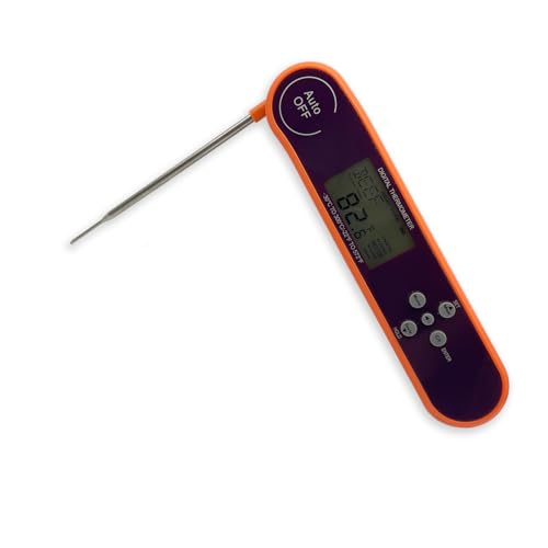 BLEWAY Digital Talking Thermometer for The Blind, Waterproof Instant Read Food Thermometer with Talking Function