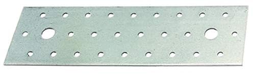 Alberts 847234 Lochplatte | sendzimirverzinkt | 200 x 60 mm | 25er Set