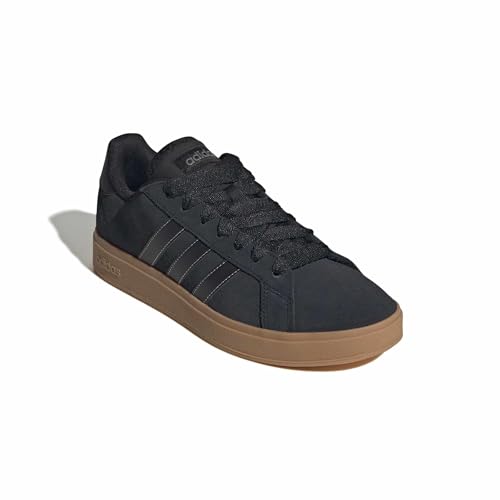 adidas Herren Grand Court Base 00S Shoes, core Black/core Black/Grey Two, 44 2/3 EU – Ansicht 3