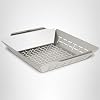 Weber Deluxe Grilling Basket – Stainless Steel Grill Basket for Vegetables, Seafood & Small Foods, Durable BBQ Cooking Accessory for Charcoal and Gas Grills - Grill Accessory #2