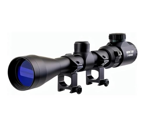 Visor telescópico 3-9X40 IR | Uso Exclusivo Deportivo. Miras para carabinas de Aire comprimido y Airsoft. Zoom de 3 a 9 aumentos. Retícula iluminada. para riel de 11 mm.