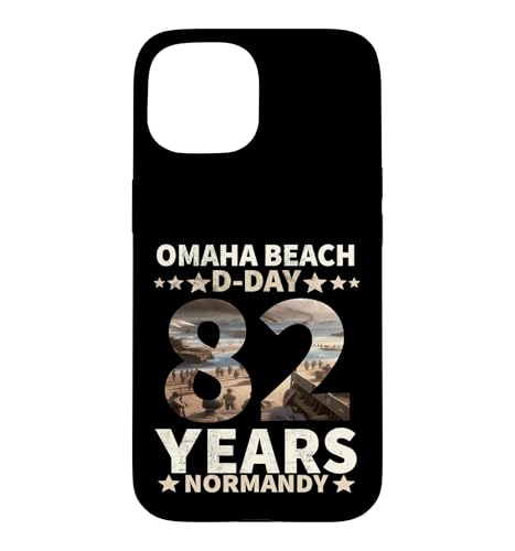 D-day 2026 82nd Anniversary Normandy D-Day Omaha Beach 1944 �X�}�z�P�[�X iPhone 15 �p