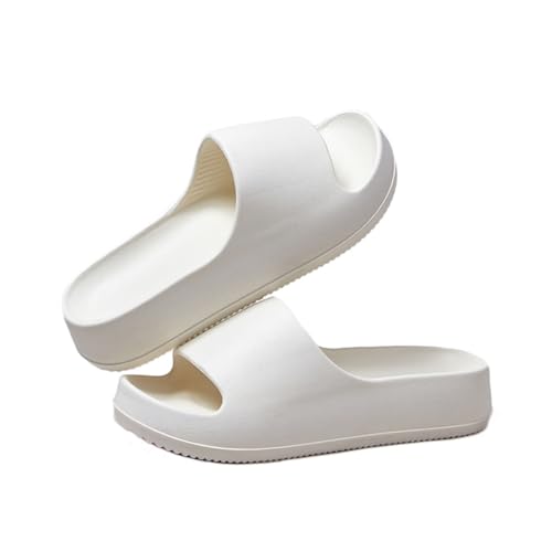 Rojeam Women Sliders Non-Slip Quick Dry Shower Slippers House Sandals for Indoor & Outdoor Bathroom Garden Pool