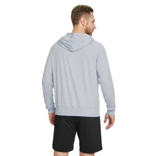 M MAELREG Hoodies For Men Long Sleeve Kangaroo Pocket Lightweight Heather Golf Quarter Zip Mens Sweatshirts Hoodies Pullover4