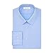 Calvin Klein Men's Dress Shirts Slim Fit Non Iron Solid, Mist, 17