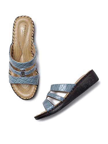Image of TRASE Women's Flip-Flops & Slippers | Doctor Ortho Comfortable Chappal for Women & Girls | Light weight, Soft Footbed, Comfortable & Stylish | Diabetic & Orthopedic Footwear, Good for Knee & Foot Pain