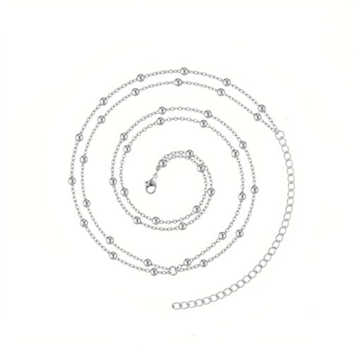 Image of Fabme Women's Waist Chain Stylish Saree Belly Chain Layered Body Hip Chain for the Waist Ladies Sexy Bikini Jewelry (26-42 In)