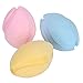 Pet Dog Rugby, 3PCS Pallone da Rugby TRP Bite per Cane Giocattoli da Masticare Fetch & Play interattivi Palla Giocattolo per Cani da Compagnia Cucciolo di Gatto