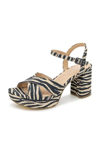 KENNETH COLE REACTION REEVA PLATFORM ZEBRA MICRO 8