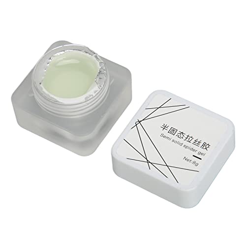 Vernis à Ongles en Gel, Vernis à Ongles en Gel, Vernis à Ongles Transparent, Gel de Peinture Semi-solide, Manucure à Faire Soi-même, Décoration à Paillettes, Gel de Dessin pour