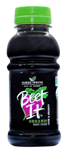 BEET IT Organic Beet Juice, 8.5oz (12 Pack) | Non GMO, 100% Natural Organic juice- Gluten Free, No Added Sugar, Not from Concentrate | Nutrient Packed Vegetable Juice