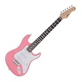 Chitarra Elettrica 3/4 LA Rosa con Ampli 10W e Borsa