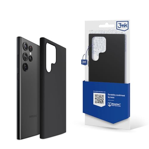 Housse de protection noire dos dos de téléphone pour Samsung Galaxy S24 Ultra - Étui en Silicone