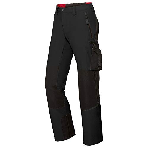 BP 1861-620-0032-46n Super-Stretch-Hose für Männer, Schlanke Silhouette mit höherer Taille am Rücken, 250,00 g/m² Stoffmischung mit Stretch, schwarz, 46n