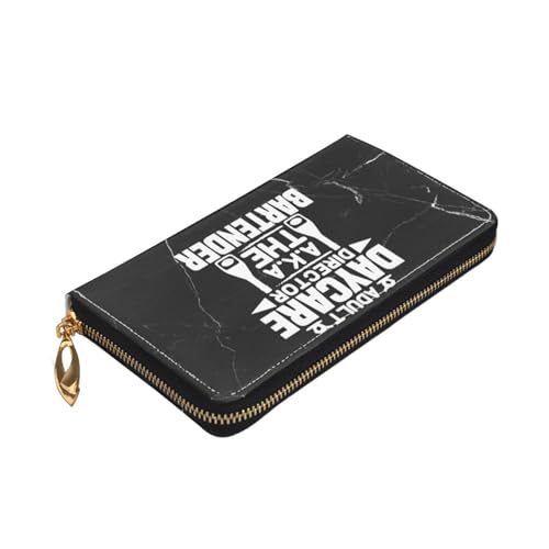 Daycare Director Aka The Bartender Wallet Card Bag, Black4