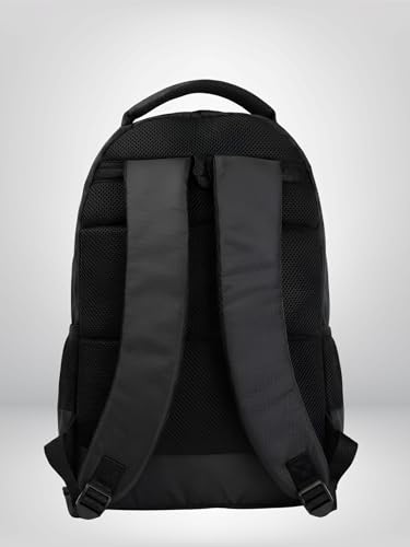 Image of Printed Backpack for School, Office & College | Polyester Turquoise Tuition Case for Adults| Comfortable Bags for Girls & Boys | Carry-On with Bottle Holder Pocket - 2 Main Compartments