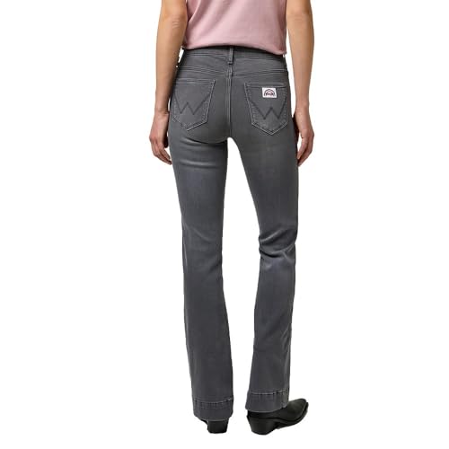 Wrangler - Jeans Damen - Flare Fit - Frosted Fronts – Ansicht 2