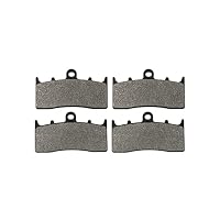 Kit Pastiglie Freno per B&MW R850R R1100S R1150GS R1150R R1150RS R1200C R1200R K1200R K1300R Moto Leghe di Ottone Pastiglie Freno Anteriori Posteriori Sostituzione (Colore : 2 Pair Front