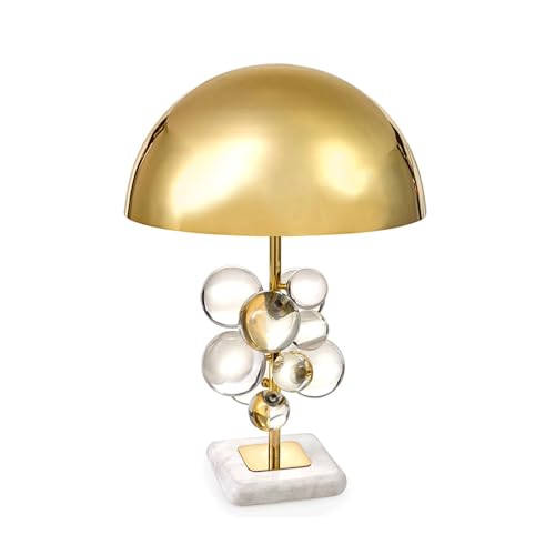 Boule de cristal colorée créative et lampe de table pour décoration de vitrine et bureau
