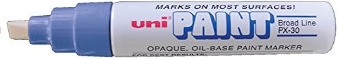 Uni Paint Markers Oil-based Blue