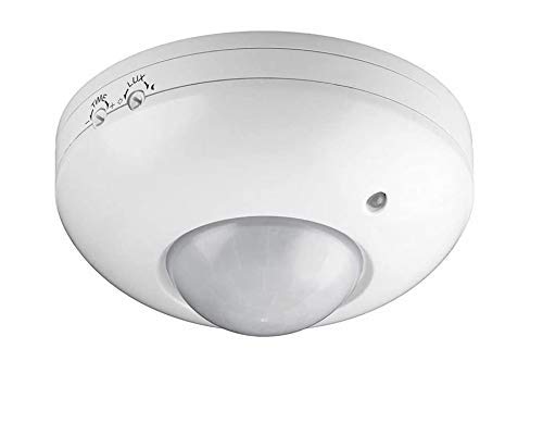 LAVNA Day Night 360 Degree sensor for light, energy saving switch (Ceiling mounted)