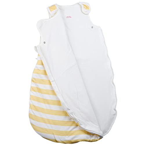 Image of Pure Cotton Baby Sleeping Sack Bag, Baby Sleeping Pod, Inverted Zipper, Snap Buttons, Inner Padding Filling