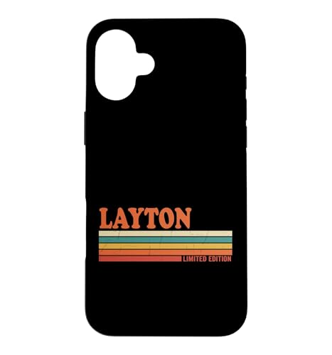 LAYTON ���g�� �p�[�\�i���C�Y �t�@�[�X�g�l�[�� ���B���e�[�W �X�g���C�v �X�}�z�P�[�X iPhone 16 Plus �p