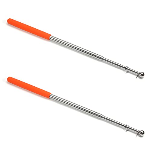 Image of Othmro 2pcs Telescopic Teachers Pointer,Teachers Pointer Stick, Extendable Hand Pointer Retractable Classroom Whiteboard Pointer Extendable for Teachers, Guides, Coach Extend to 39.4 inch