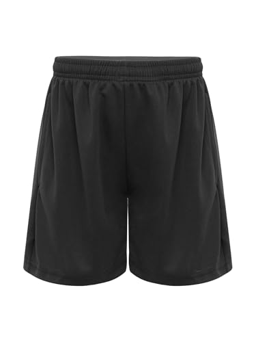 Kids Boys Loose Athletic Workout Shorts Breathable Lightweight Mesh Sports Shorts Activewear