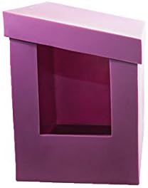 Kitangle Slope Style Modern Cat Litter Box, Purple
