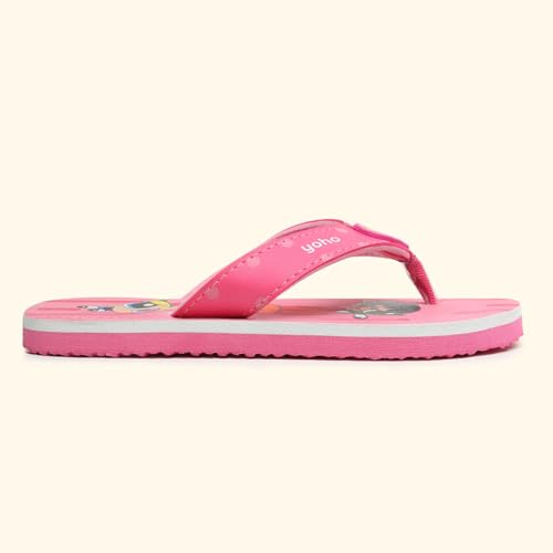 Image of YOHO Slippers for Kids|Comfortable and Lightweight FlipFlop|WB Cartoon & Comic Characters: Batman, Superman, PPG, Tom & Jerry, Scooby Do and We Bare Bears Footwear for Girls & Boys