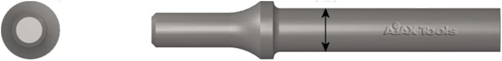 A963-18 Pneumatic Bit, Straight Punch, .498 Shank Turn Type, Length 18