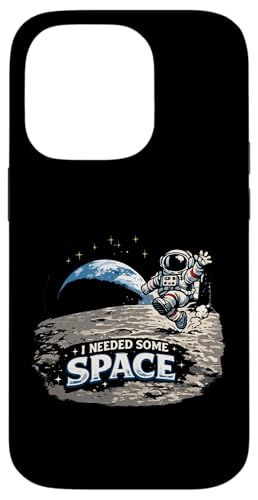 I Need Some Space - Earthrise Lunar Orbit Kosmos Fun Art �X�}�z�P�[�X iPhone 14 Pro �p