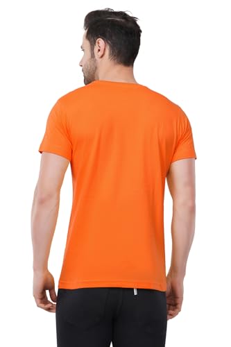 Image of Caseria Men's Cotton Printed T-Shirt -Dreams Keep Sleeping | 100% Cotton | Half Sleeves | Regular Fit | Printed | Round Neck | Graphic T Shirt