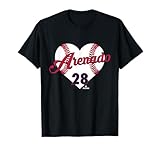 Baseball Heart Nolan Arenado St Louis Baseball MLBPA T-Shirt