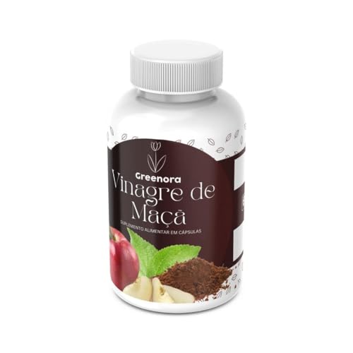 Vinagre de Maçã 500mg - 120 Cápsulas | Sugestão: 2 Cápsulas 2x ao...