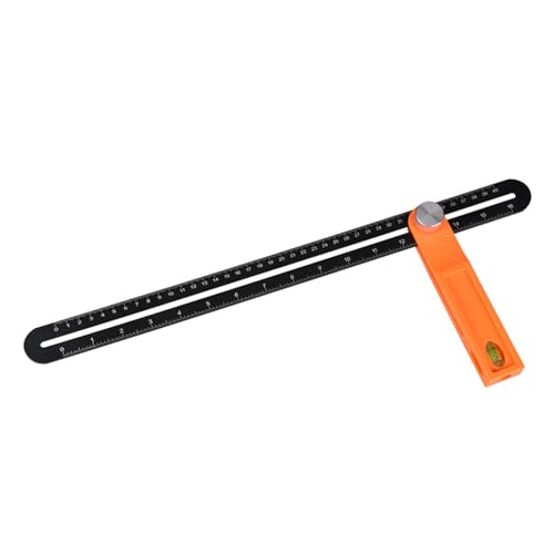 Sliding T-Bevel Gauges Protractors Level Tool T-bevel Ruler With Bubble Measuring Tool Carpentry