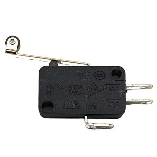 Commutateurs industriels micro interrupteur fin de course levier galet NO 10pcs
