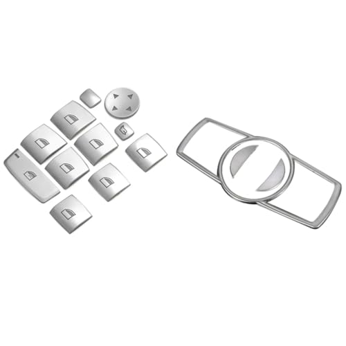 Autocollant de réparation boutons BMW Série 5 F10 de qualité premium pour console de commande