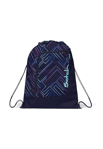 Satch GYMBAG Laser Unisex Młodzież, Fioletowy (Fioletowy), Rozmiar Uniwersalny