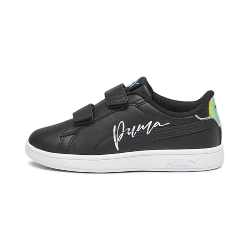 Basket Fille Puma Smash 3.0 L fermeture scratch facile et semelle confort amovible