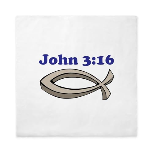CafePress John 316 Queen Duvet Cover, Printed Comforter Cover, Unique Bedding