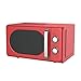 Kooper Vintage Forno Microonde Elettrico 22lt Rosso 700w 20 l 700 W, 20 Litri, Acciaio