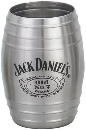 Jack Daniels Medium Barrel Shot Glass by Jack Daniels Licenced Barware